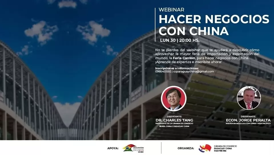 Webinar exclusivo: Aprende cómo expandir tus horizontes empresariales en el mercado chino